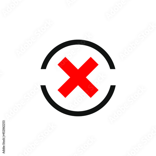 the cross in the middle of the truncated circle