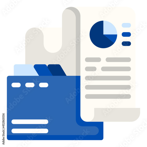 document flat icon