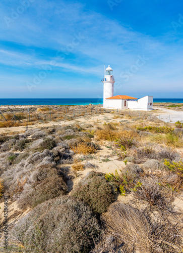 The Polente lighthouse in Bozcaada Island
