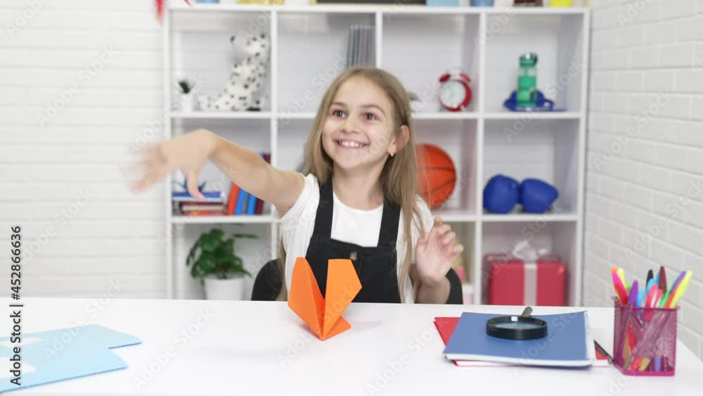 child having fun playing with paper plane at school lesson enjoyng break, classroom fun child having fun playing with paper plane at school lesson enjoyng break, classroom fun