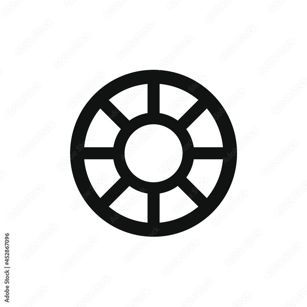 Obraz premium vector circle shaped wheel