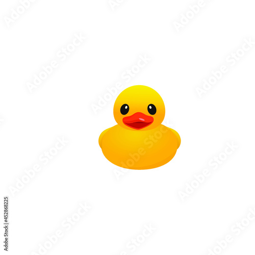 3D rubber duck vector