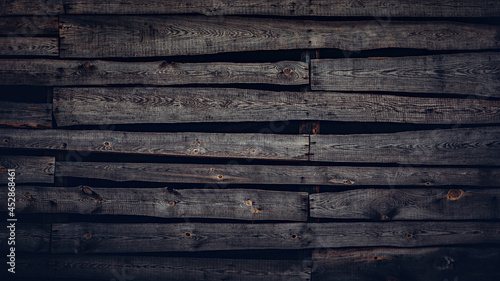 Old wood planks. Halloween dark texture background