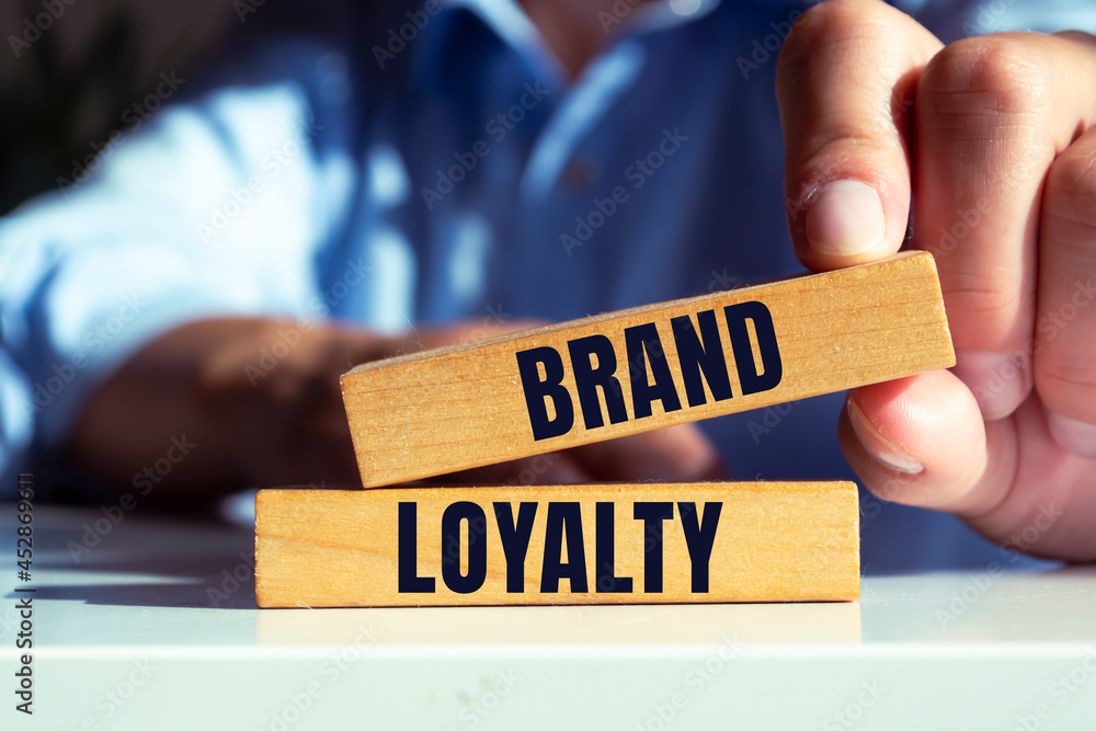 Text sign showing Brand Loyalty Text sign showing Brand Loyalty