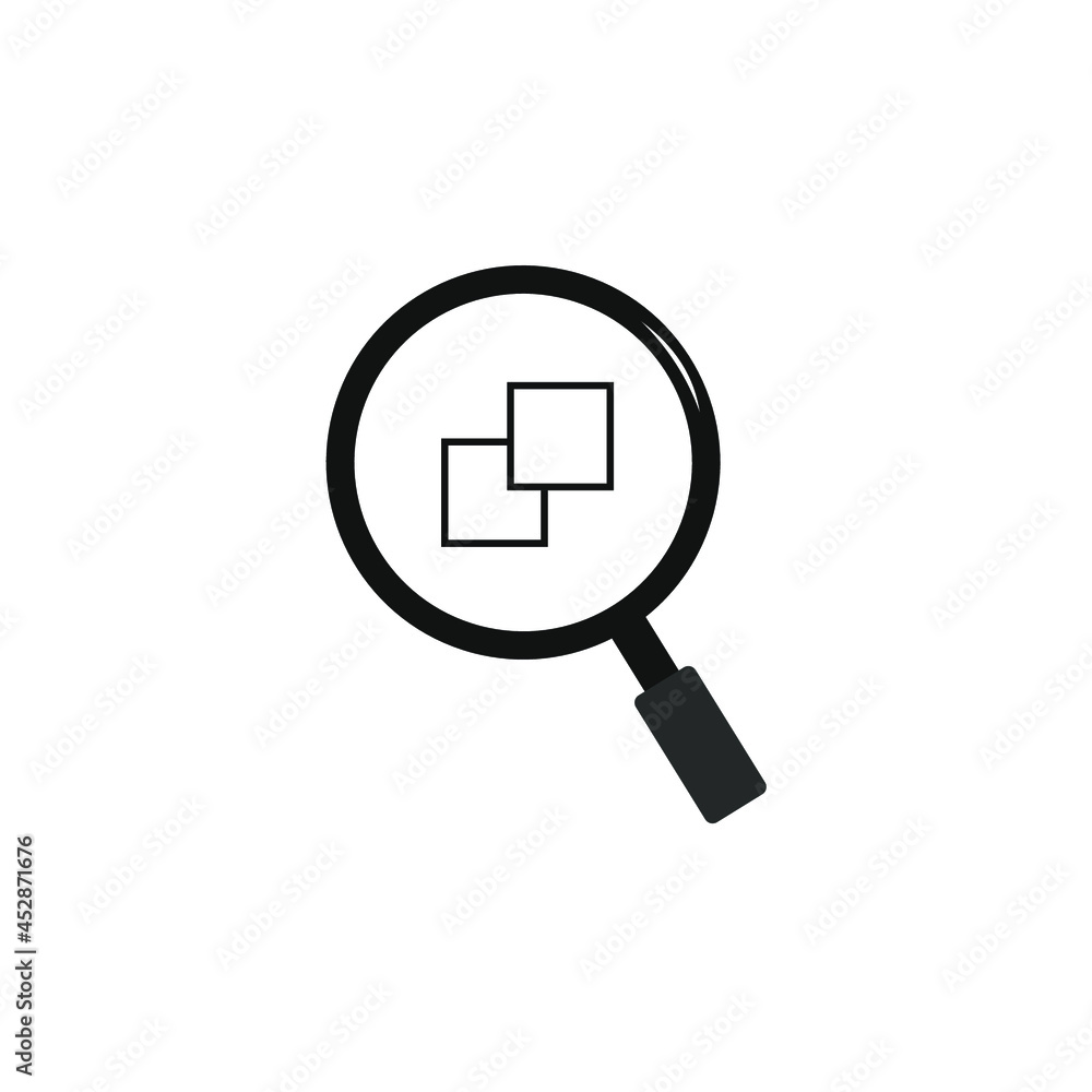 zoom to fit icon vector image zoom to fit icon vector image