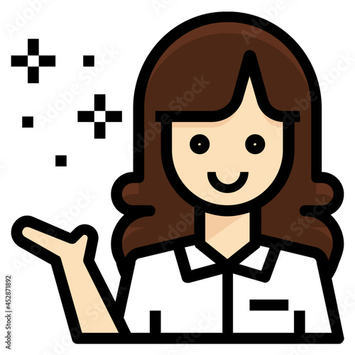 Hospitality line icon
