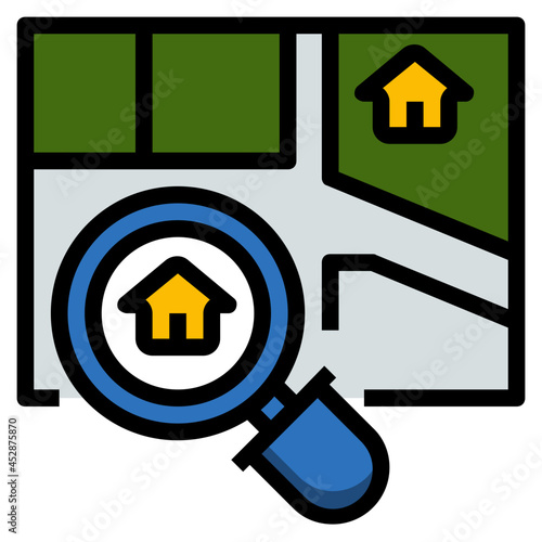 location line icon