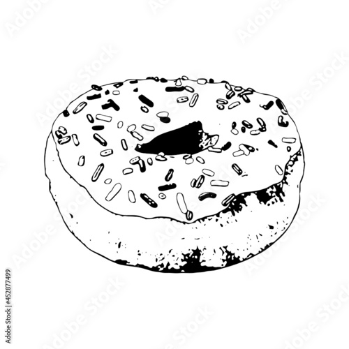 donuts sketch illustration