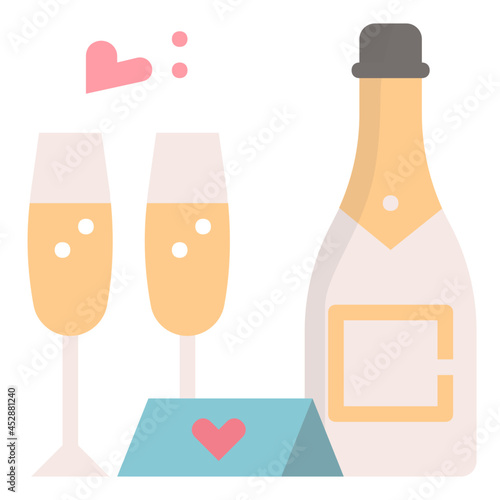 celebration flat icon