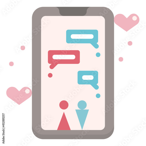 dating flat icon