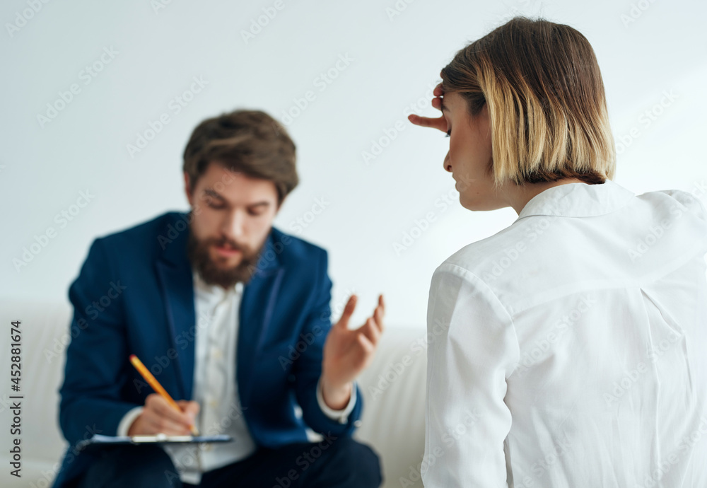 male doctor psychologist visit communication therapy male doctor psychologist visit communication therapy