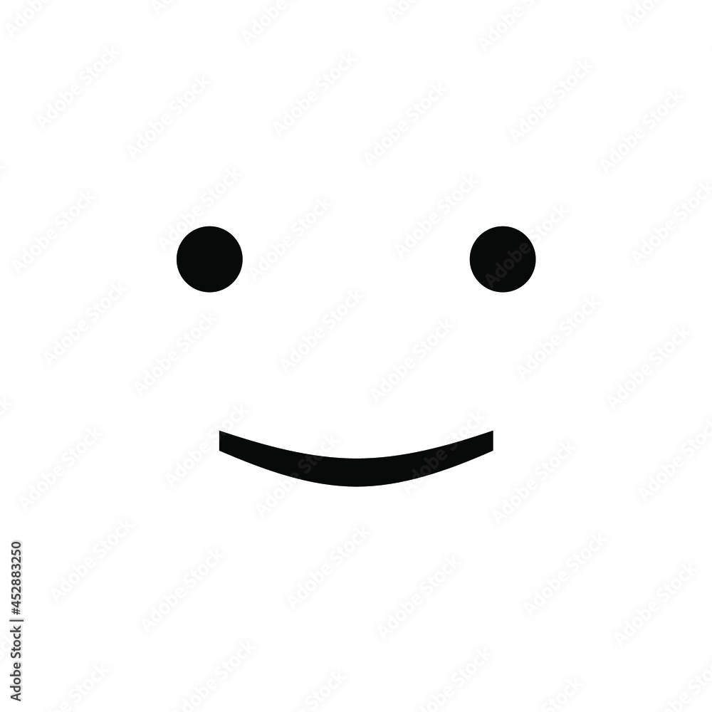 a smiling icon with open eyes a smiling icon with open eyes