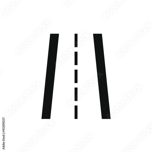 vector image of a road