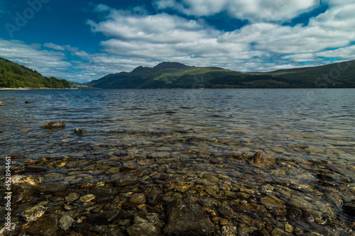 Loch Lomond during a vacation in Scotland