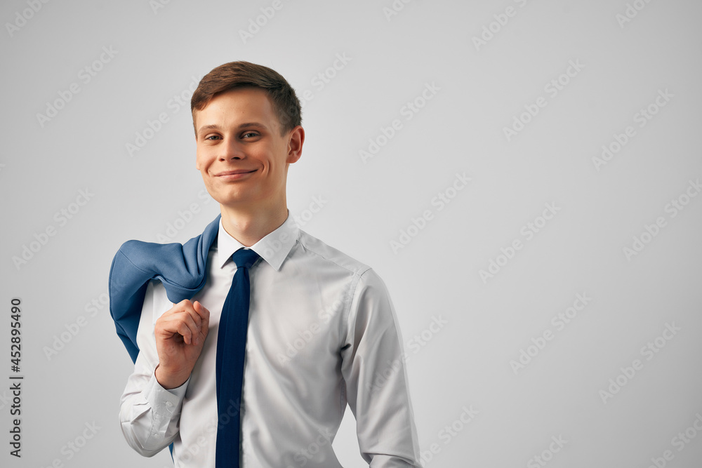 business man manager office professional self confidence light background business man manager office professional self confidence light background