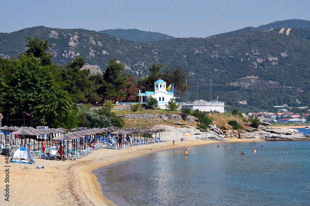 Greece , Nea Iraklitsa, beach