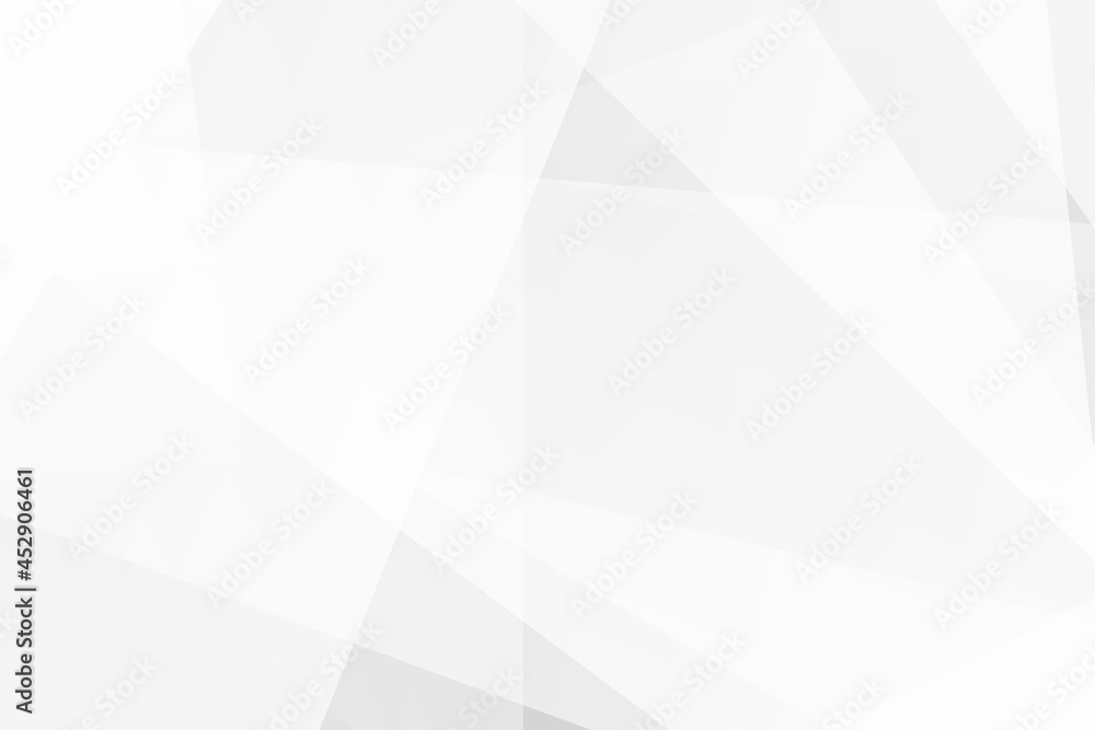 Fototapeta premium Abstract white and grey on light silver background modern design. Vector illustration EPS 10.