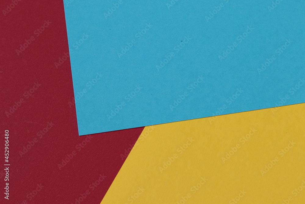 colorful paper background laid in layers