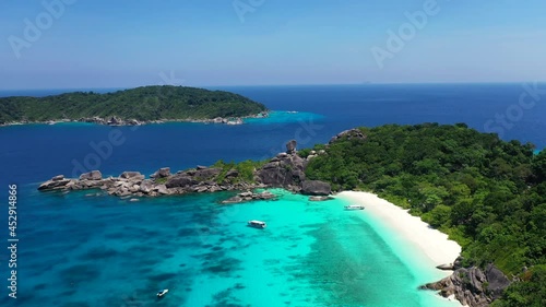 Similan Islands, Tropical beach, Andaman Sea, Phuket, Thailand photo