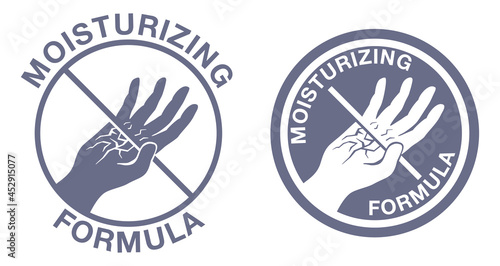 Skin moisturizing anti-wrickles formula stamp