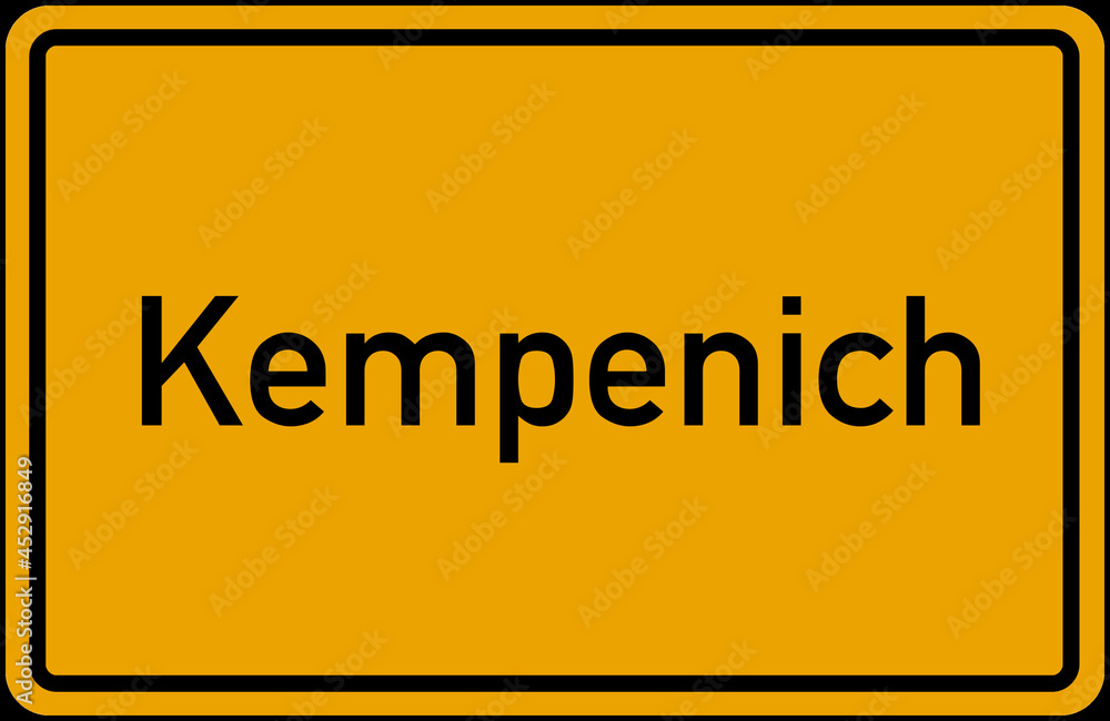 Village Sign Of Kempenich Village Sign Of Kempenich