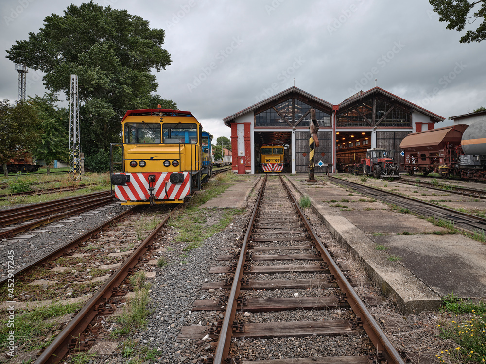 Old historic train depot