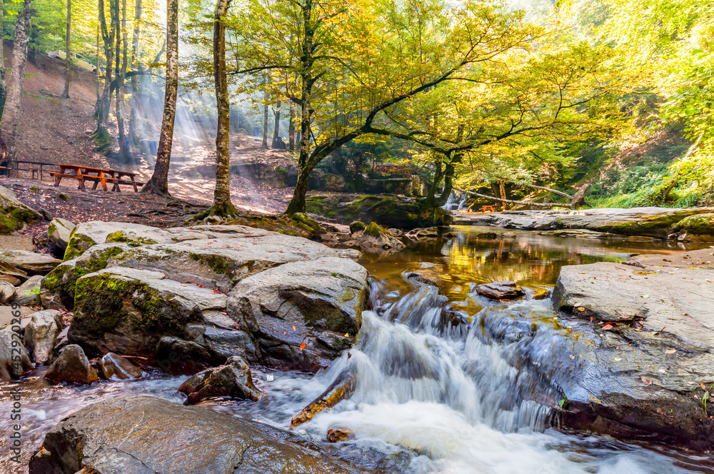 Suuctu Waterfall in Bursa District