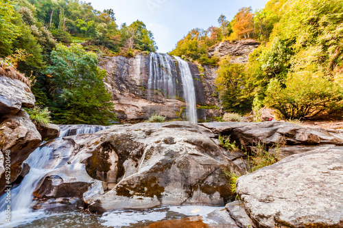 Fototapeta Naklejka Na Ścianę i Meble -  Suuctu Waterfall in Bursa District