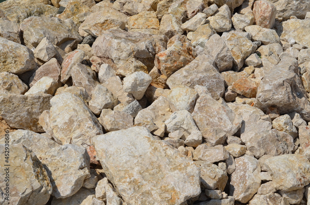 Light color rocks, stones - Sea Coast - granit Light color rocks, stones - Sea Coast - granit