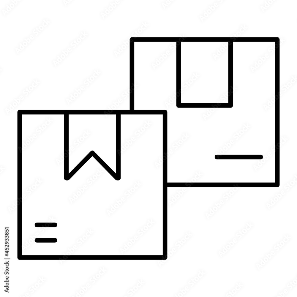 Vector Product Outline Icon Design Vector Product Outline Icon Design