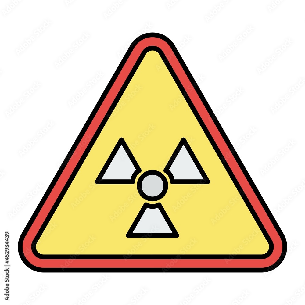 Vector Hazard Filled Outline Icon Design Vector Hazard Filled Outline Icon Design