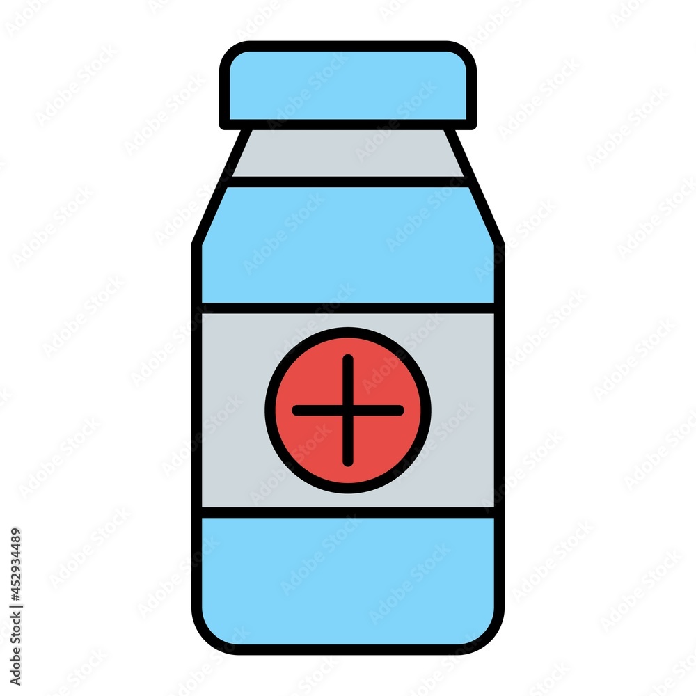 Vector Medicine Filled Outline Icon Design Vector Medicine Filled Outline Icon Design