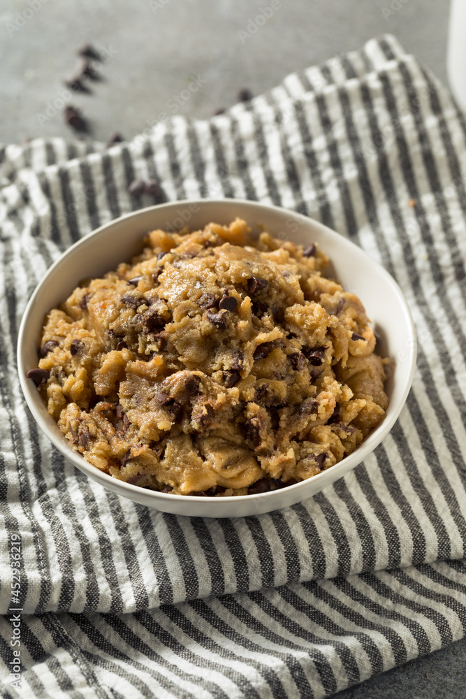 Homemade Edible Chocolate Chip Cookie Dough Homemade Edible Chocolate Chip Cookie Dough