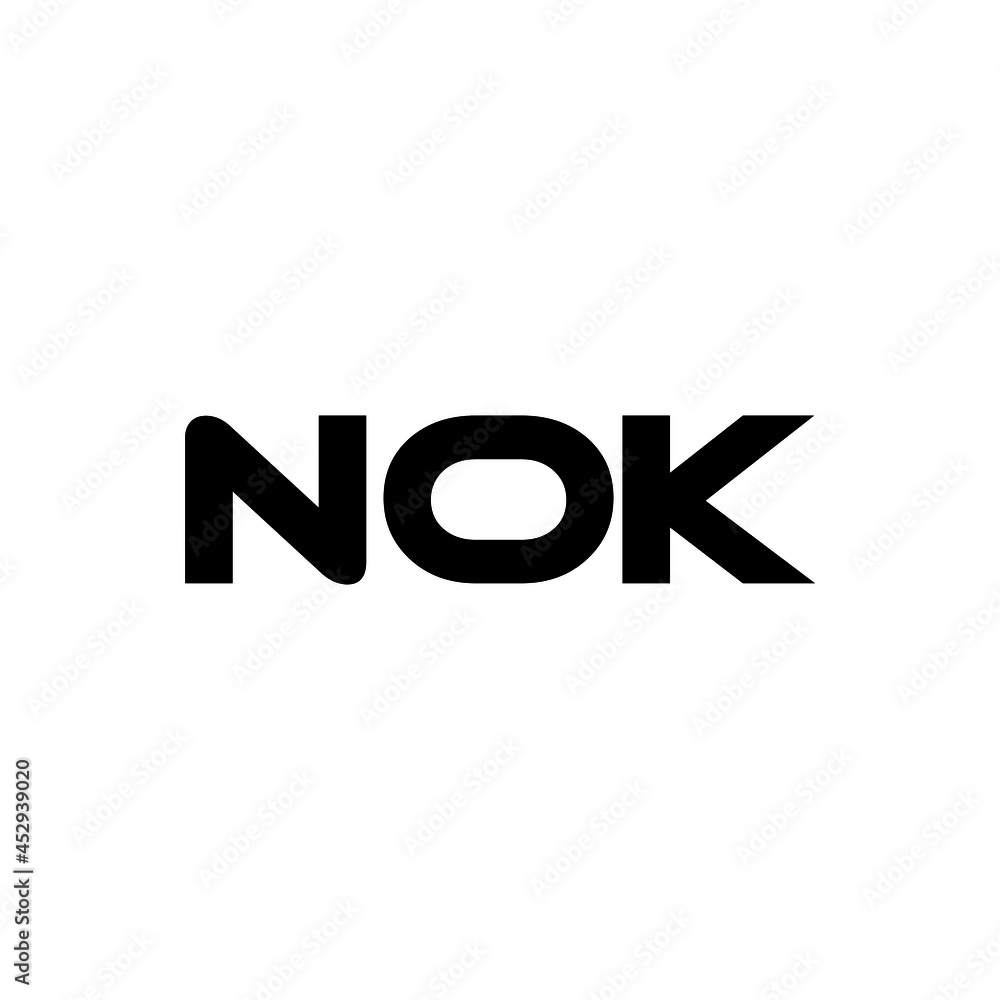 NOK letter logo design with white background in illustrator, vector logo modern alphabet font overlap style. calligraphy designs for logo, Poster, Invitation, etc. NOK letter logo design with white background in illustrator, vector logo modern alphabet font overlap style. calligraphy designs for logo, Poster, Invitation, etc.