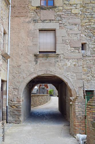 Calles de Alpens, Barcelona Cataluña España
