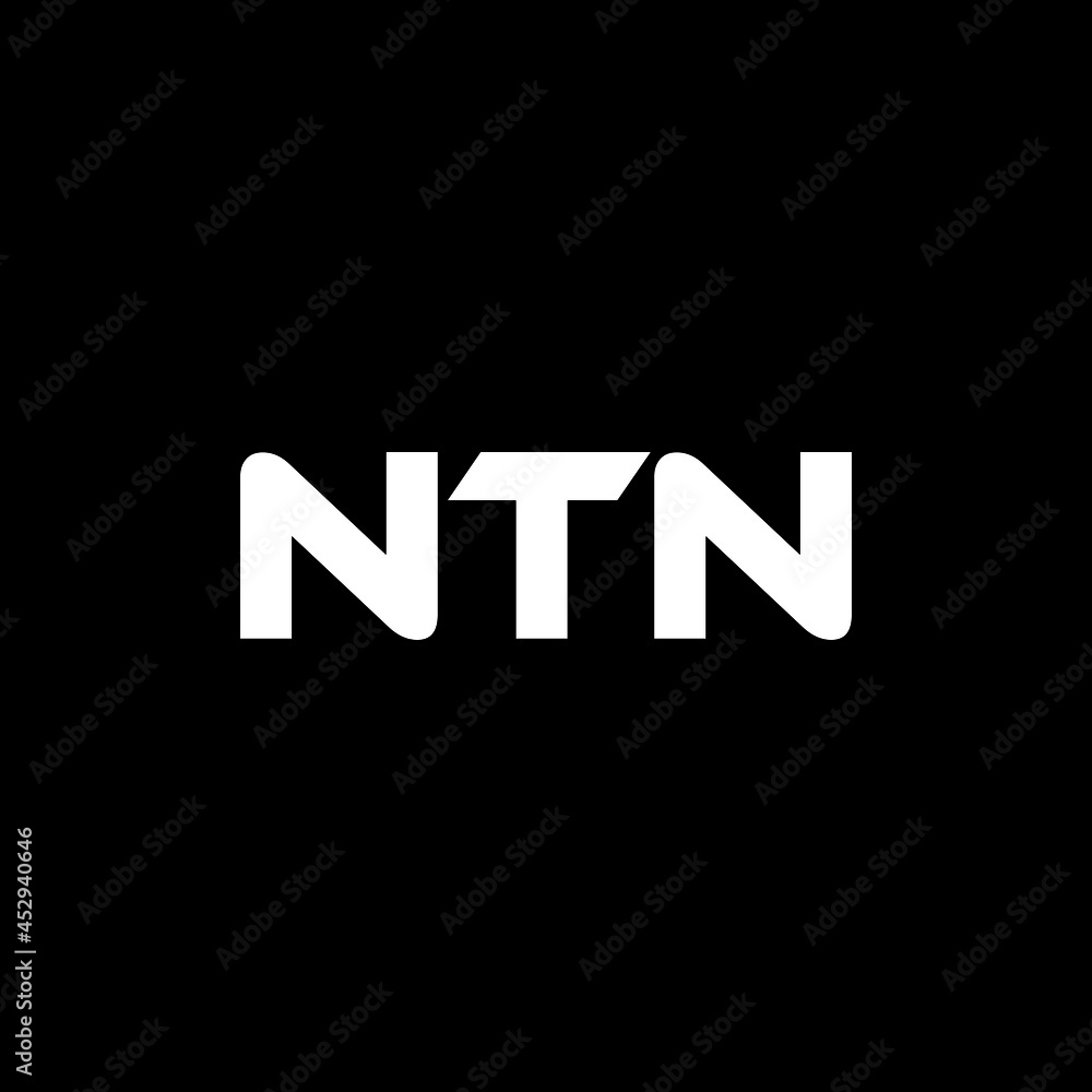 NTN letter logo design with black background in illustrator, vector logo modern alphabet font overlap style. calligraphy designs for logo, Poster, Invitation, etc. NTN letter logo design with black background in illustrator, vector logo modern alphabet font overlap style. calligraphy designs for logo, Poster, Invitation, etc.