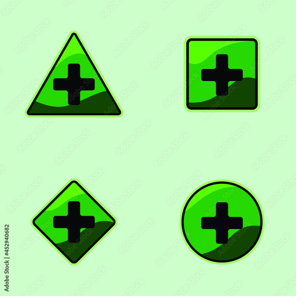vector healthcare plus sign - medical symbol Sign logo simple icon design illustration vector healthcare plus sign - medical symbol Sign logo simple icon design illustration
