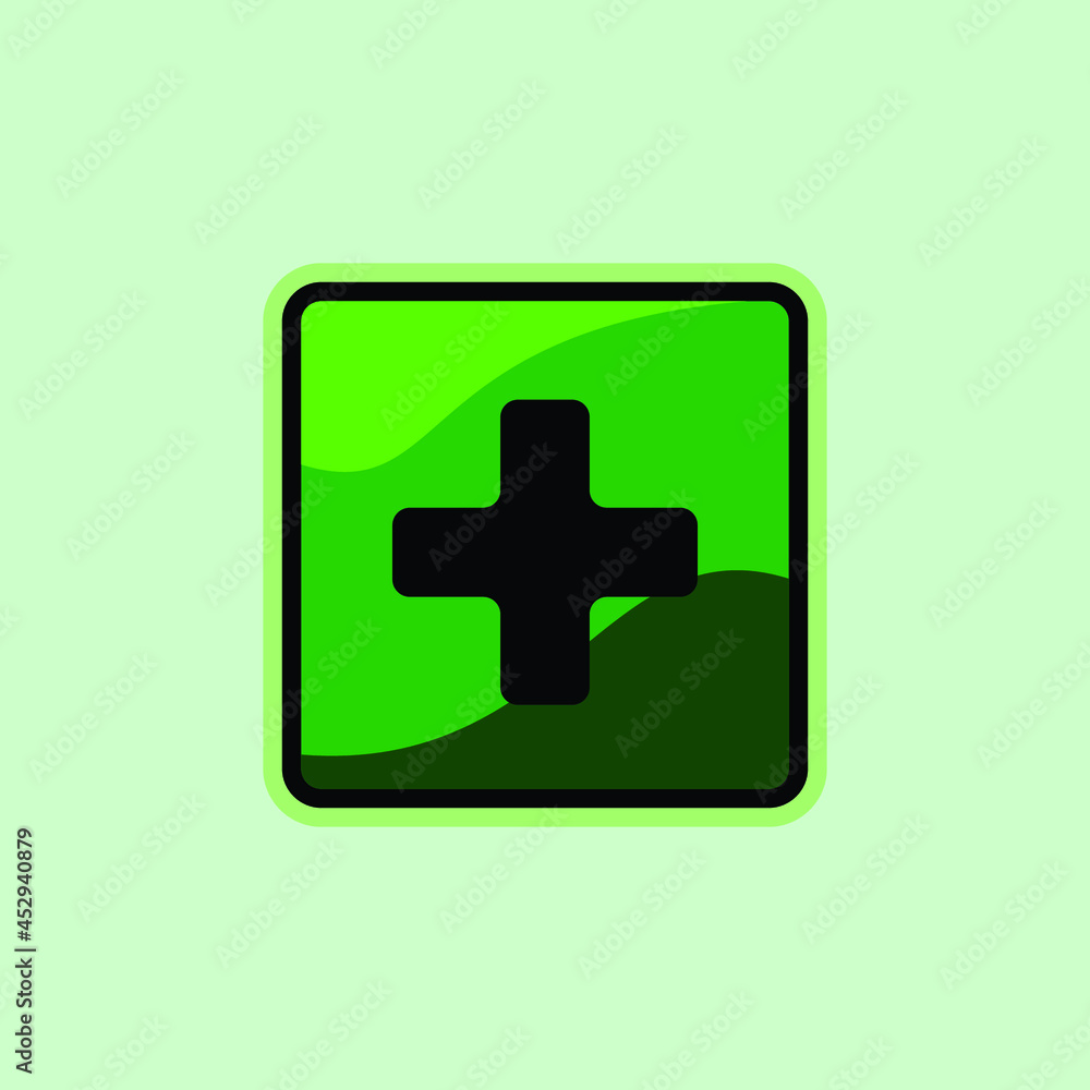 vector healthcare plus sign - medical symbol Sign logo simple icon design illustration vector healthcare plus sign - medical symbol Sign logo simple icon design illustration
