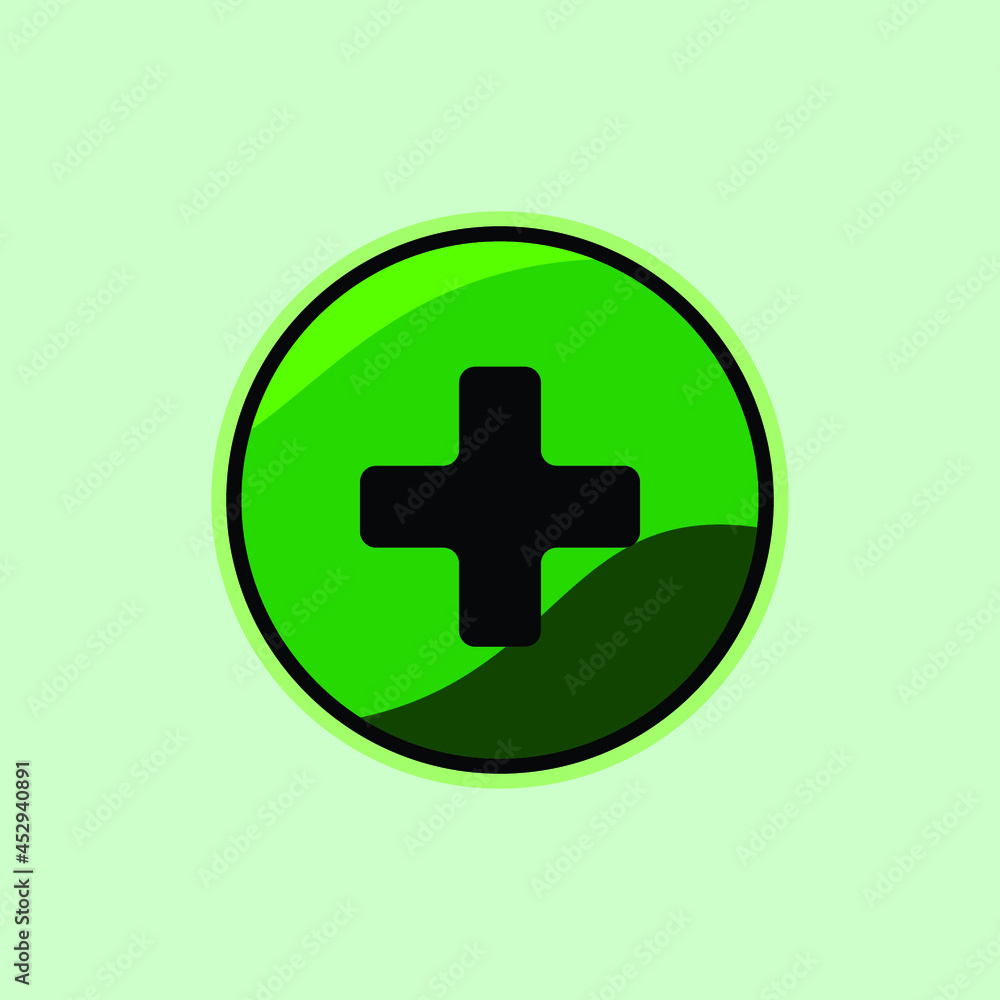 vector healthcare plus sign - medical symbol Sign logo simple icon design illustration vector healthcare plus sign - medical symbol Sign logo simple icon design illustration