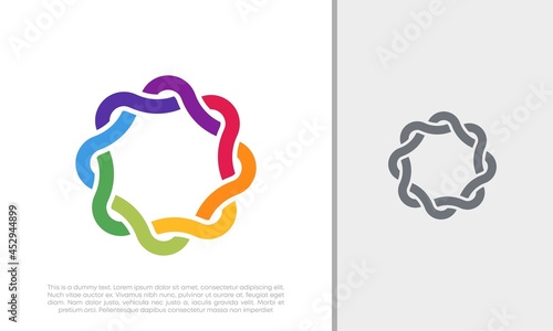 Global Community Logo Icon Elements Template. Community human Logo template vector. Community health care. Abstract Community logo. Social Networking logo designs.