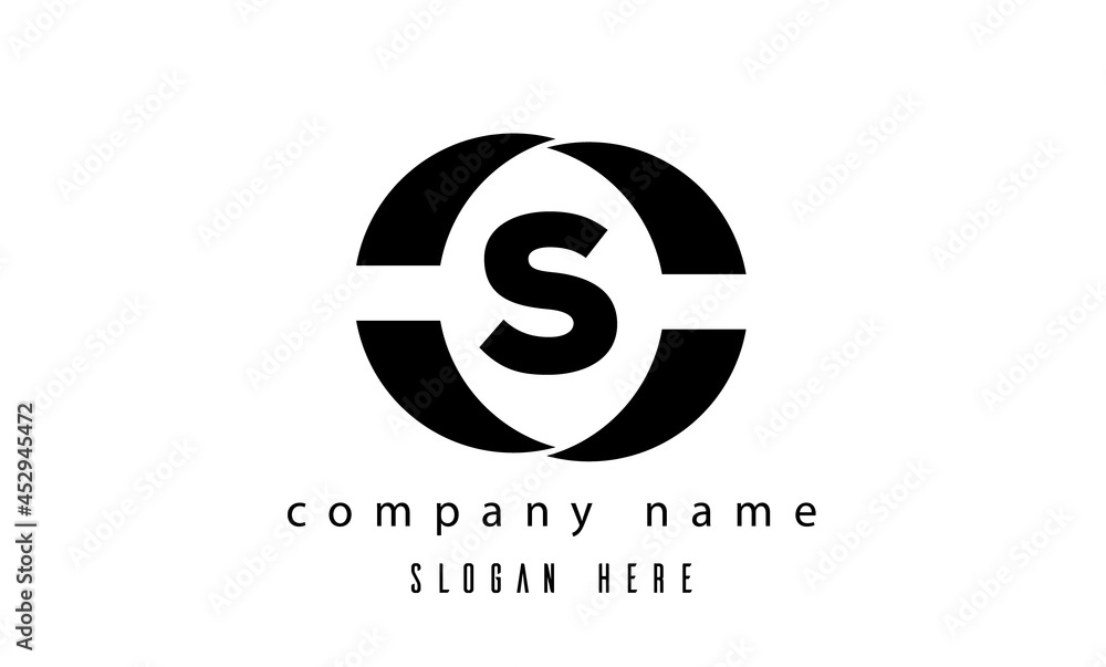S creative single latter logo S creative single latter logo
