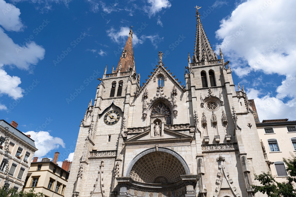 Cathédrale Saint-Jean à Lyon, France