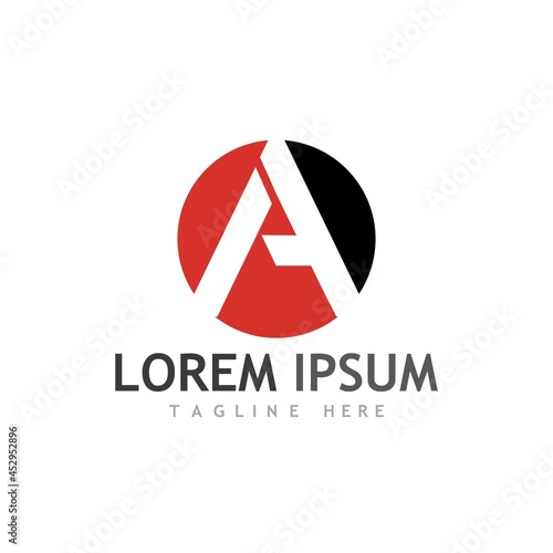 A Letter icon Template Free Download A Letter icon Template - GFXLoad