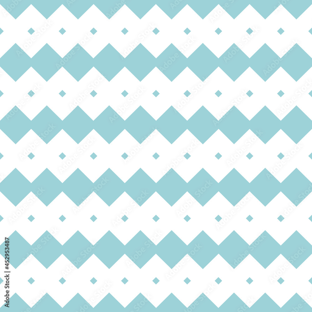 Ble geometric seamless pattern. Vector illustration.