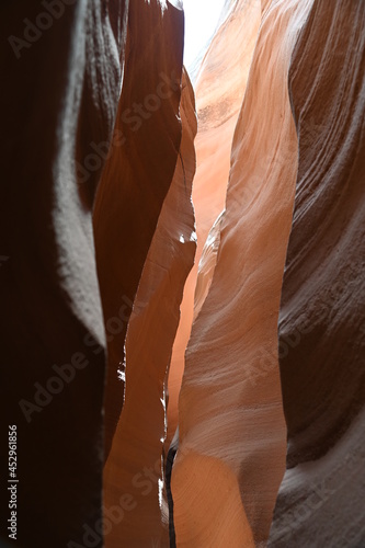 Labrynth slot canyons in Lake Powell. Only accesible via boat.