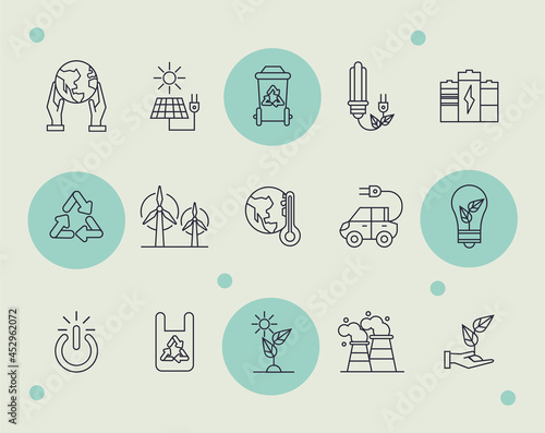 fifteen suatainable stuff icons photo