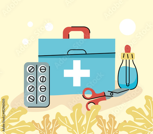 three med kits items