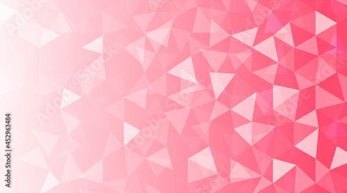 Tableau sur toile low poly background. Decent and colorful background