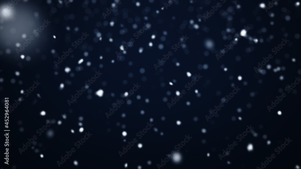 降る雪のイメージ