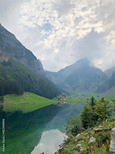 Schweizer Alpen bei Appenzell